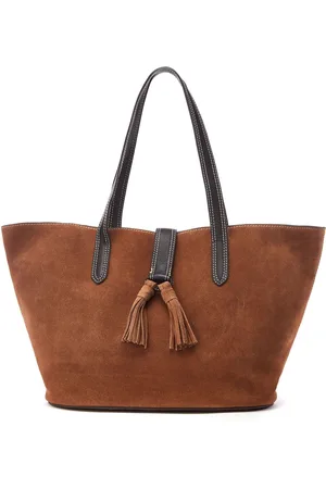 Moda In Pelle Addison Tote Bag With Tassle Detailen