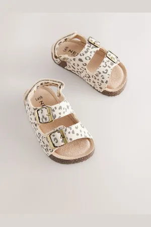 Next Corkbed Double Two Strap Sandals