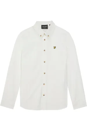 Lyle & Scott Boys Long Sleeve Poplin Shirt134140cm