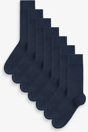 Next Mens Cotton Rich Black SocksUK 11.5 - 14
