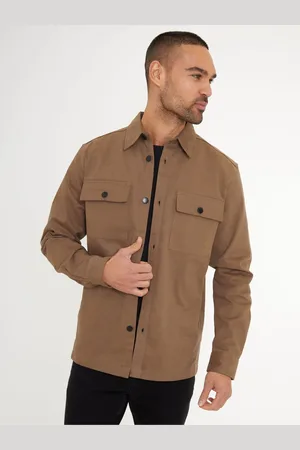 Threadbare Twill Button Up 100% Cotton ShacketM