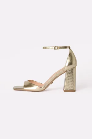 Lipsy London High Block hæle imiteret læder sandaler4
