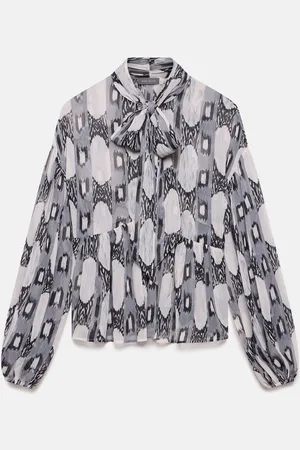 mint&berry Abstract Print BlouseM