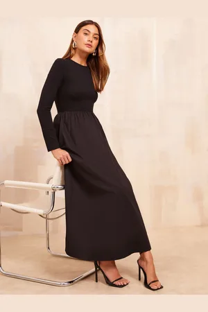 Friends Like These Long Sleeve 2 in1 Midi Dress46