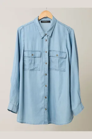 Evans Blue Tencel Shirt44