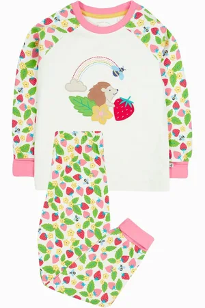 Frugi White Jamie Jim Jams Pyjamas122128cm