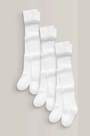 Next 3 Pak bomuldsrige skoletights9 - 10 år (134 - 140cm)