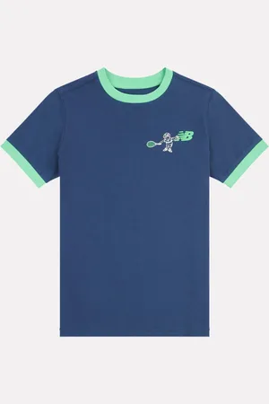 New Balance Kids Tennis Cartoon Back Graphic T-Shirt134140cm