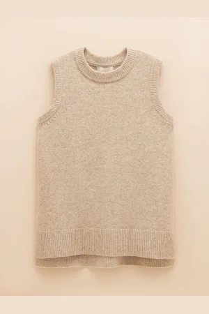 Joules Holly Longline Knitted VestL