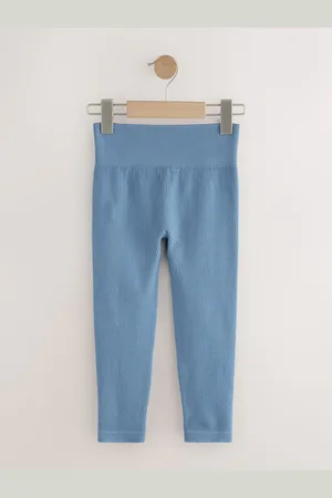Next Seamless Ribbed Høj talje Leggings (3-16år)128134cm