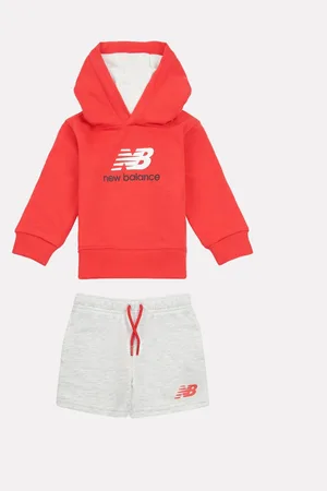 New Balance Kids 100% Cotton Hoodie & Shorts Set8086cm