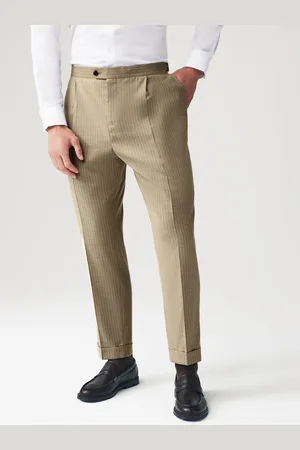 Next Relaxed Fit Stribet Habitbukser32B x 29L (UK 32 S)