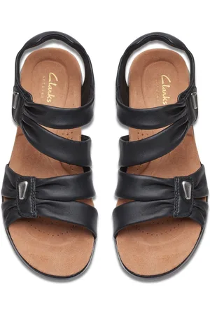 Clarks Leather Kitly Ave Sandalseu42