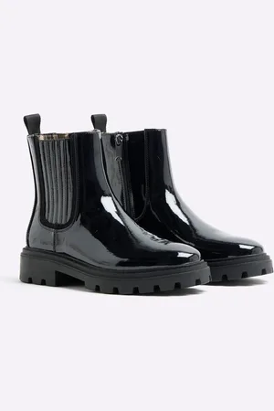 River Island Patent Chelsea Støvler