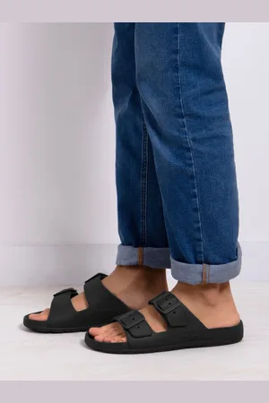 Totes Solbounce Mens Adjustable Double Buckle Slides