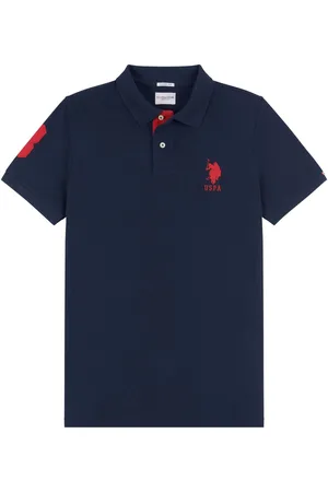 U.S. Polo Assn. U. S. Polo Assn. Regular Fit Mens Player 3 Pique 100% Cotton Polo ShirtXXL