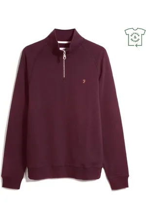 Farah Jim Quarter Zip SweatshirtXL