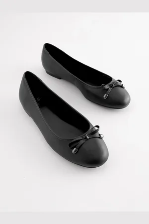 Next Forever Comfort Rund Toe Læder Ballerina Sko
