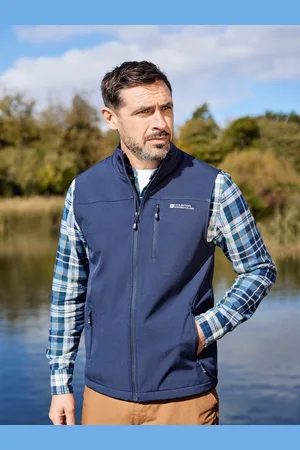 Mountain Warehouse Grasmere Mens Water Resistant, Fleece Lined GiletXS