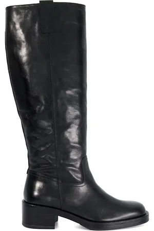 Dune Tayan Sq Toe High Knee Støvler