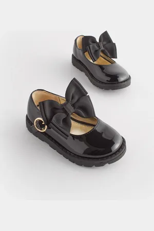 Next Chunky Bow Mary Jane School Shoes