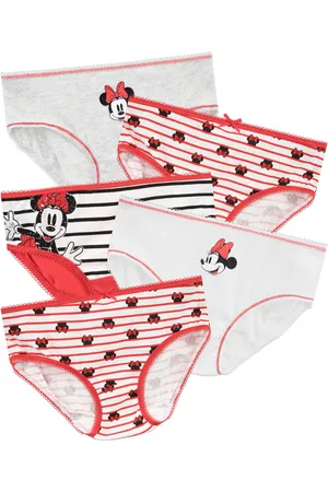 Character Minnie Mouse 100% Cotton Briefs 5 Pack5 - 6 år (110 - 116cm)
