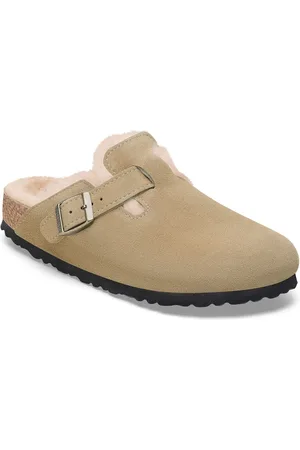 Birkenstock Boston Shearling Suede Træsko