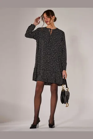 Jolie Moi Long Sleeve Shirt Dress42