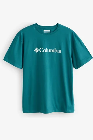 Columbia Green CSC Basic Logo Short Sleeve 100% Organic Cotton T-Shirtxxlarge