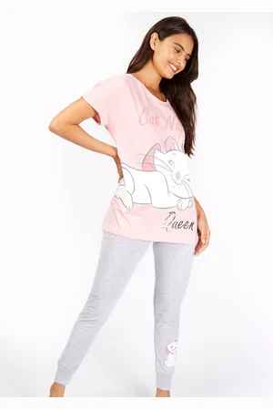 Character Karakter Marie Aristocat Disney Dame 100% BomuldspyjamasXXL
