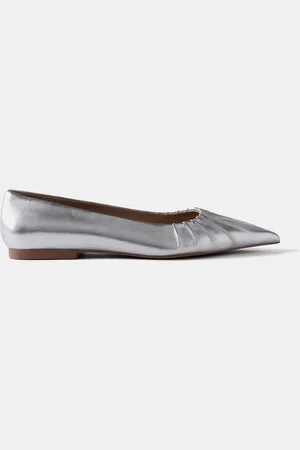 mint&berry Leather Ballet Flat Shoeseu38