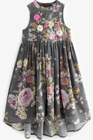Next Embellished Floral Print Dress (3-16yrs)6 år (116cm)