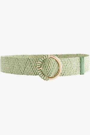 Next Raffia bredt bælteL