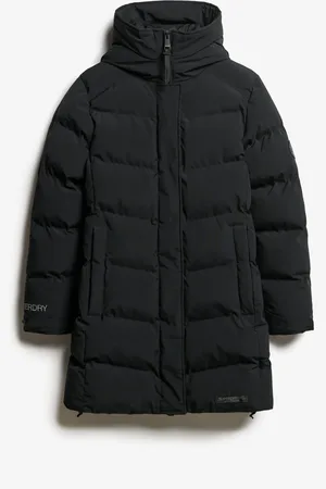 Superdry City Mid Længde Polstret Jakke44