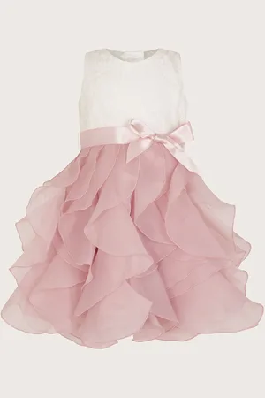 Monsoon Baby Lace Cancan Ruffle Dress1.5 - 2 år (86 - 92cm)
