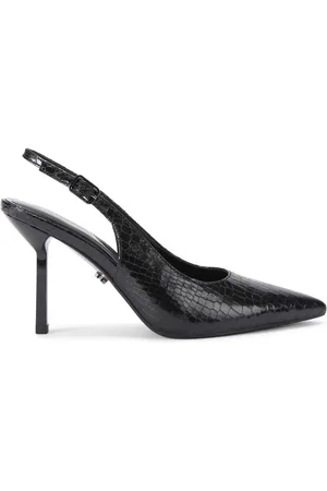 Carvela Passion Sling Court Black Shoes