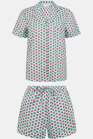 Accessorize Floral Print Short 100% Cotton Pyjamas Setsmall
