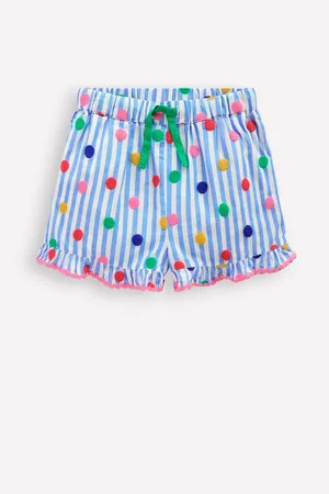 Boden Juniper Woven Frill 100% Cotton Shorts104110cm