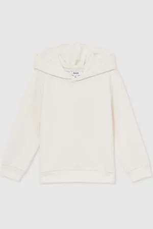 Reiss Fabien Interlock Jersey Hoodie122128cm