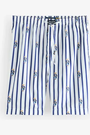 Ralph Lauren Loungewear Bear Tryk BomuldsshortsStor