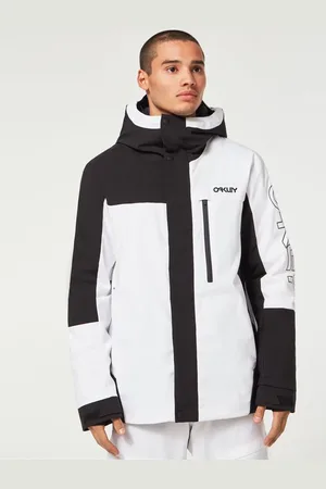 Oakley Mens Thermo Nuclear Protection Throw Back Times Full Zip Insulated Ski Jacketxlarge