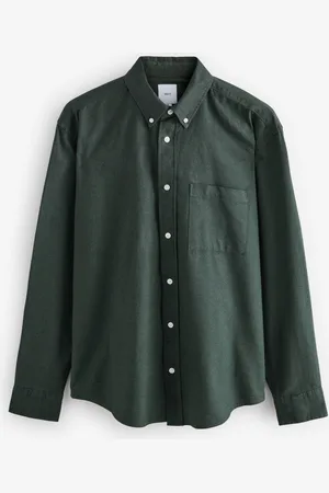 Next Brushed 100% Cotton Oxford Long Sleeve Shirt3XL