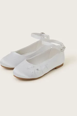 Monsoon Communion Flower Ballet Flats