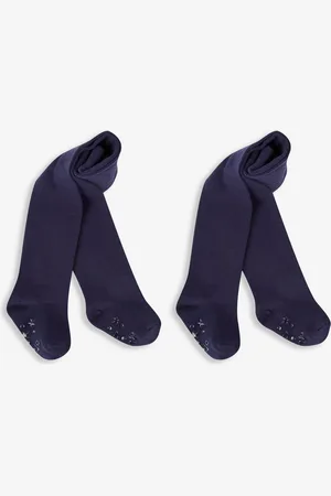 JoJo Maman Bébé 2-Pack Cotton Rich Tights6 - 12 måneder (68 - 80cm)