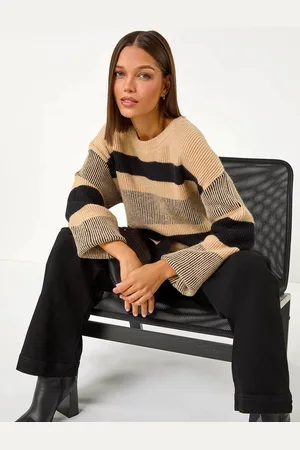 Roman Colour Block Striped Knit Jumper42