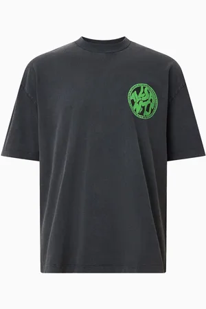 AllSaints AllSaints Distortion Crew 100% Cotton T-ShirtL