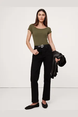 Banana Republic Refined Scoop-Neck T-Shirtxsmall