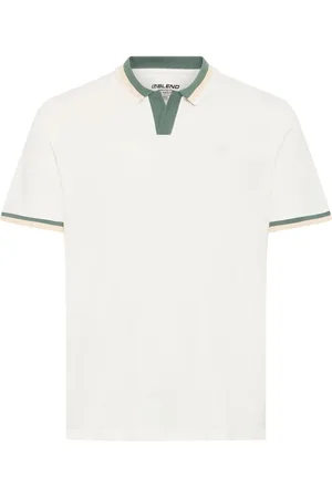 Blend Resort Short Sleeve 100% Cotton Polo Shirtxlarge