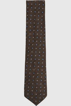 Reiss Marco Silk-Blend Mini-Floral Tieonesize