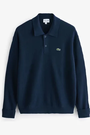 Lacoste Polo Collar Wool Jumper3XL